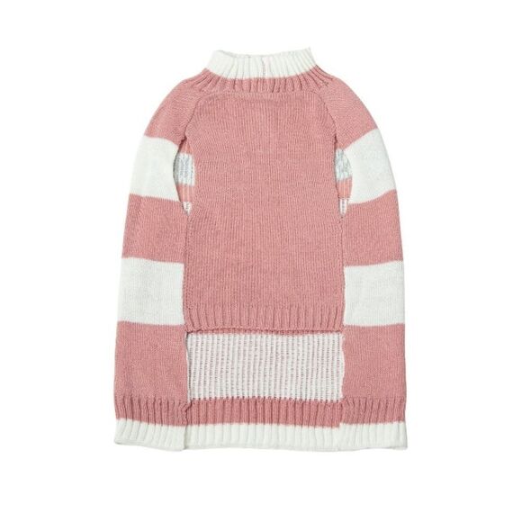 Pet Winter Dog or Cat Clothes Spoiled & Heart Pink Sweaters 2-Pack Size S - Picture 11 of 12